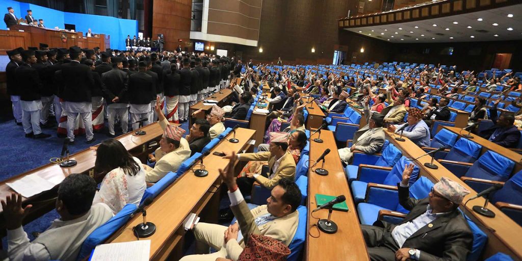 कांग्रेसको निरन्तर अवरोध, पारित भयो नीति तथा कार्यक्रम