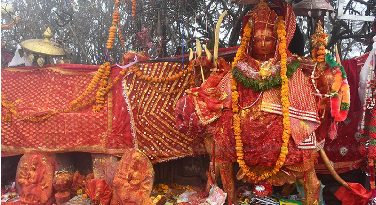 अवरुद्ध सडक खुलेपछि पाथीभरामा तीर्थयात्रीको चहलपहल बढ्यो