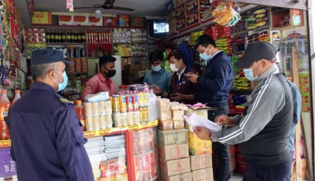 चाडपर्व लक्षित खाद्य पदार्थको निरीक्षण तथा अनुगमन