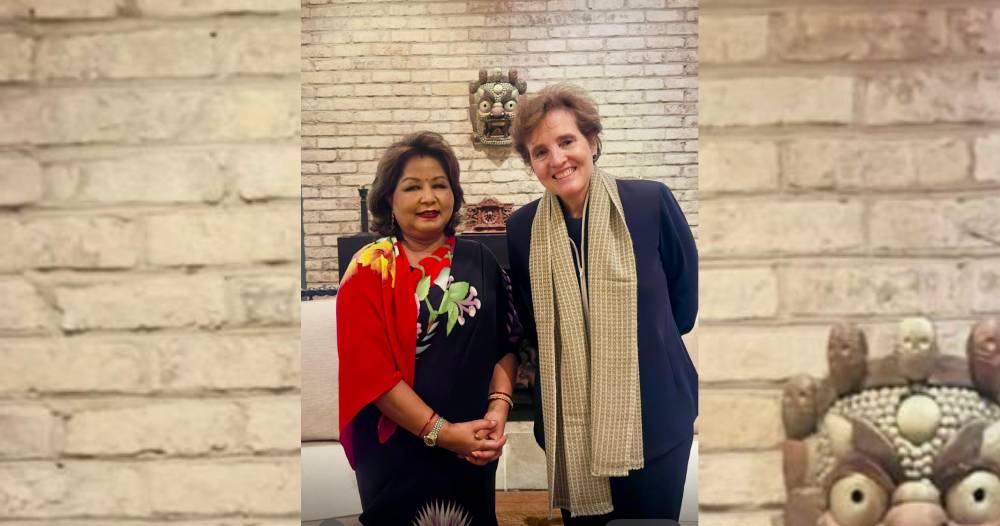 परराष्ट्रमन्त्री डा.राणा र एमसिसीका प्रमुख कार्यकारीबीच भेटवार्ता