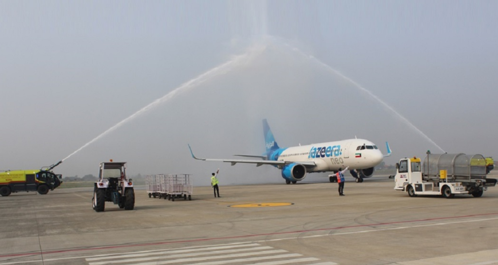 गौतमबुद्ध विमानस्थलमा फलाइ दुबई, जजिरा र एयर एशियाले उडान गर्दै, के छ तयारी ?