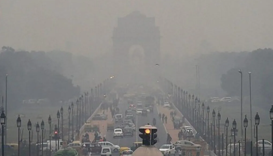 दिल्लीमा अत्यधिक वायु प्रदूषण