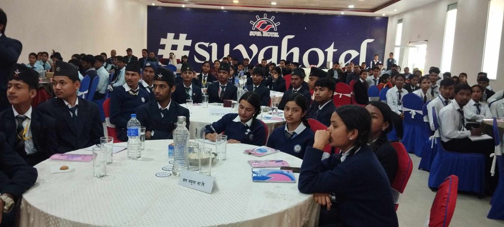 ग्लोवल मनी विक: राष्ट्र बैंकले गर्‍यो विद्यार्थीसँग वित्तीय साक्षरता कार्यक्रम