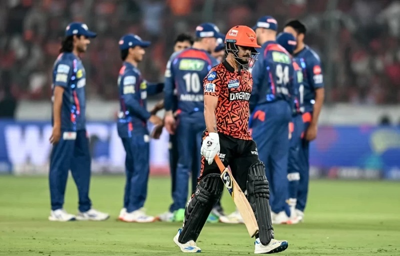 आईपीएल क्रिकेटमा लखनउले हैदराबादलाई ५ विकेटले हरायो