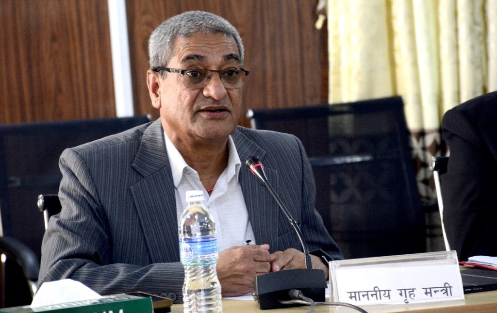 ‘नो केवलकार समूह’ ले उठाएका विषयप्रति सरकार गम्भीर छ: गृहमन्त्री लेखक