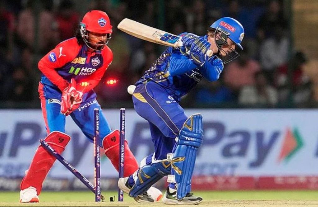 मुम्बईले दिल्लीलाई ५९ रनले हरायो, प्लेअफमा पुग्यो