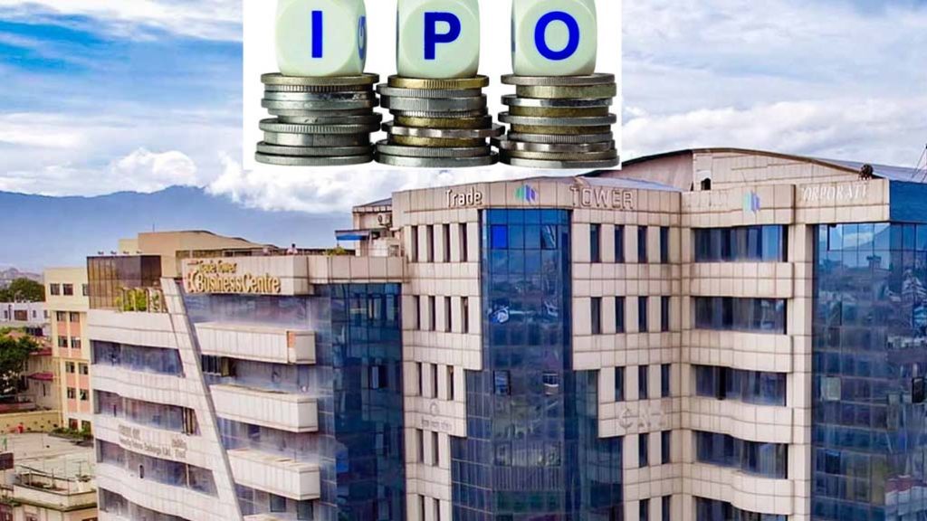 ट्रेड टावरले जेठ १४ देखि आईपीओ निष्कासन गर्दै