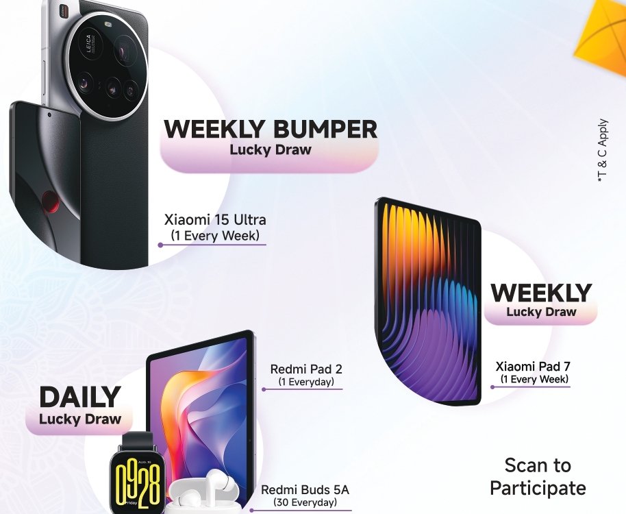 शाओमी मोबाइल खरिद गर्ने ग्राहकका लागि ५० लाखसम्मको उपहार