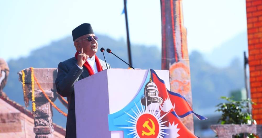 एमालेले देशलाई गलत दिशामा जान दिँदैन : अध्यक्ष ओली