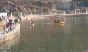 आकर्षक पर्यटकीय गन्तव्य बन्दै भोजपुरको च्याङ्ग्रे पोखरी