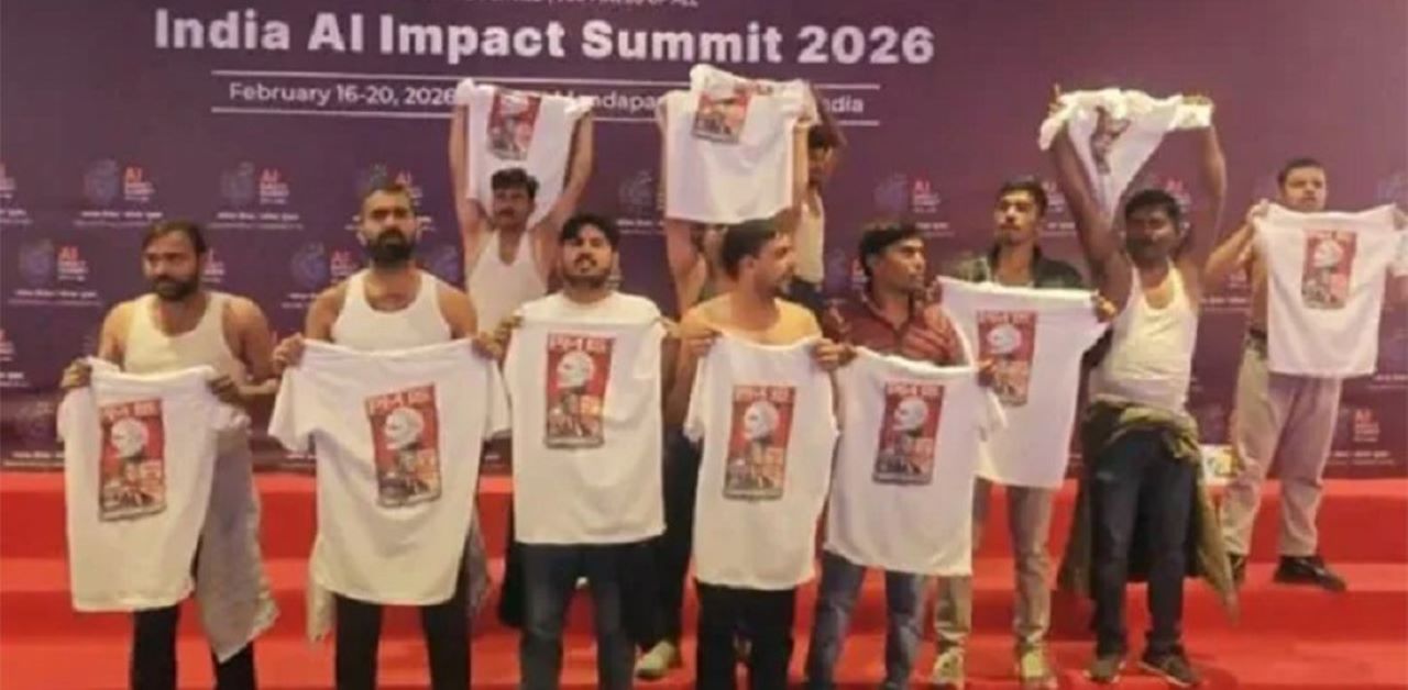 दिल्लीमा युथ कांग्रेसका सदस्यहरूको प्रदर्शन, नेपालको जेनजी आन्दोलनबाट प्रेरित भएको दाबी