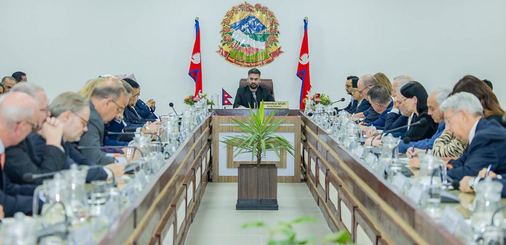 Prime Minister Shah holds meeting with EU Ambassadors