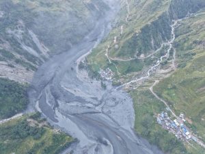 बूढीगण्डकी बाढी (अपडेट): १० जना सम्पर्कविहीन, ६ पुल र ३५ बढी घरमा क्षति